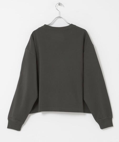 URBAN RESEARCH DOORS(アーバンリサーチドアーズ)の「GrowOrganic 刺しゅうロングスリーブTシャツ(Tシャツ/カットソー・レディース・チャコールグレー/バーガンディー/オフホワイト・FREE)」の19枚目の写真