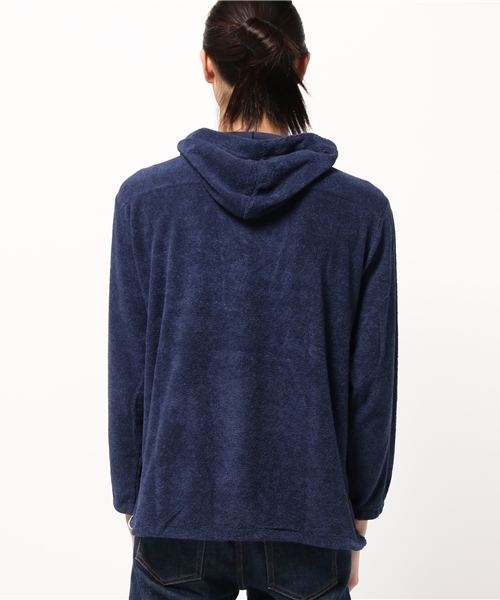 style counsel（スタイルカウンセル）の「【STYLE COUNSEL】melple パイルアノラック（Tシャツ/カットソー・メンズ・ブルー/オリーブ/ネイビー・SMALL/LARGE/MEDIUM）」の5枚目の写真