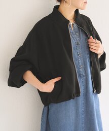 ハイネックフレンチテリージップアップ