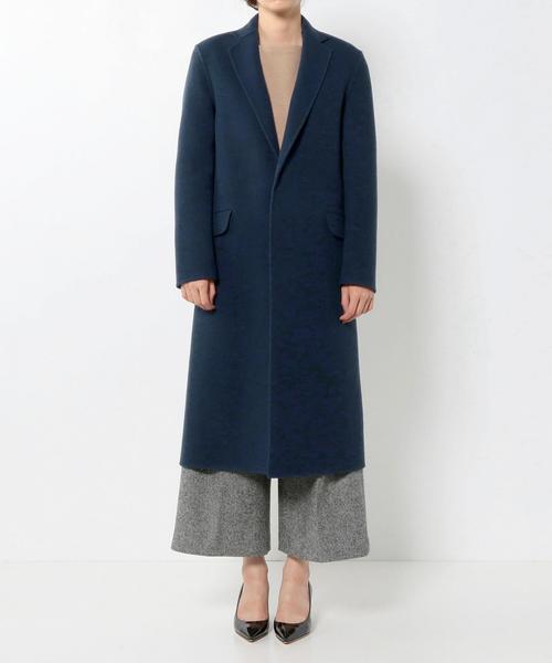 Drawer（ドゥロワー）の「DRAWER ネイビーチェスターコート（その他