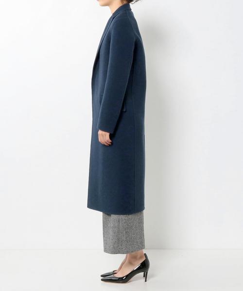 Drawer（ドゥロワー）の「DRAWER ネイビーチェスターコート（その他