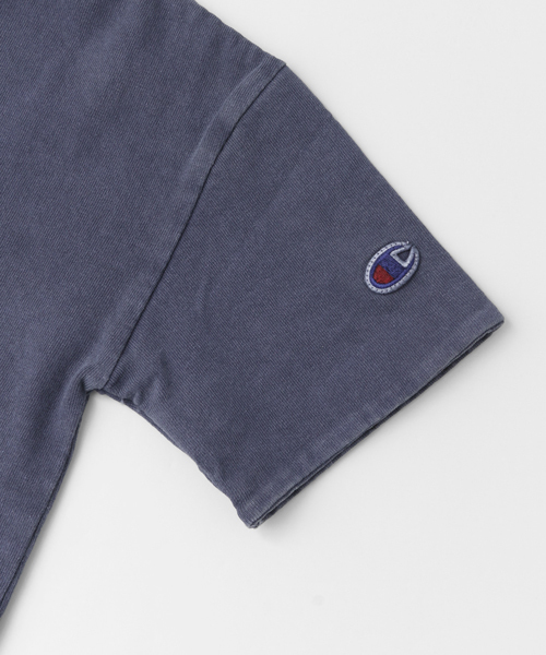 URBAN RESEARCH DOORS(アーバンリサーチドアーズ)の「Champion×DOORS 袖プリント製品染BIG T(Tシャツ/カットソー・キッズ・ホワイト/ライトブルー/ネイビー・90/135/120/105)」の11枚目の写真