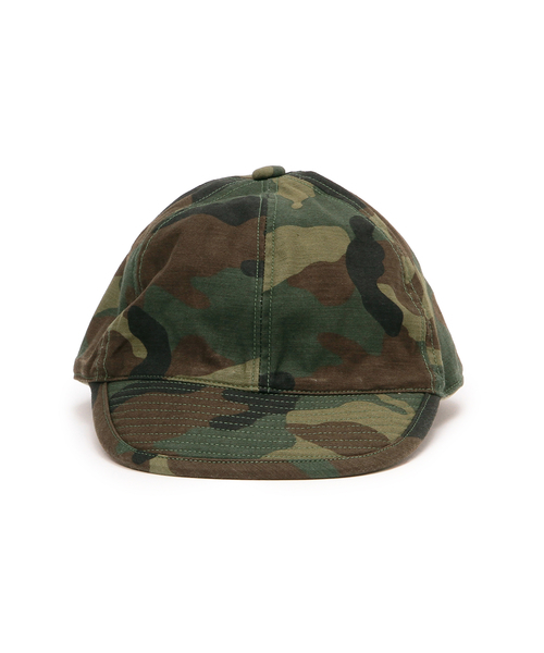 fennica(フェニカ)の「cableami × fennica / <Men's>別注 ミリタリーキャップ(キャップ・メンズ・オリーブ/ブルー/その他1・L(59cm))」の1枚目の写真