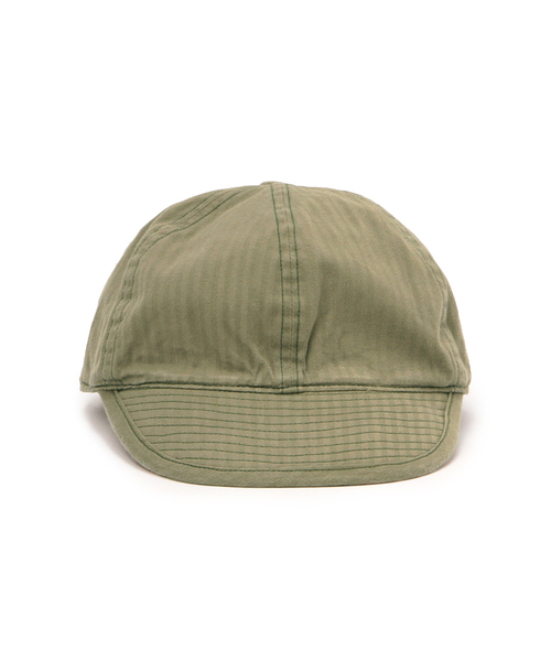 fennica(フェニカ)の「cableami × fennica / <Men's>別注 ミリタリーキャップ(キャップ・メンズ・オリーブ/ブルー/その他1・L(59cm))」の2枚目の写真