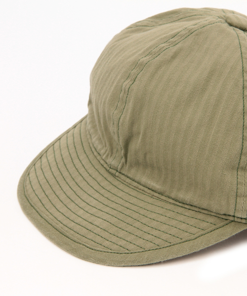 fennica(フェニカ)の「cableami × fennica / <Men's>別注 ミリタリーキャップ(キャップ・メンズ・オリーブ/ブルー/その他1・L(59cm))」の6枚目の写真