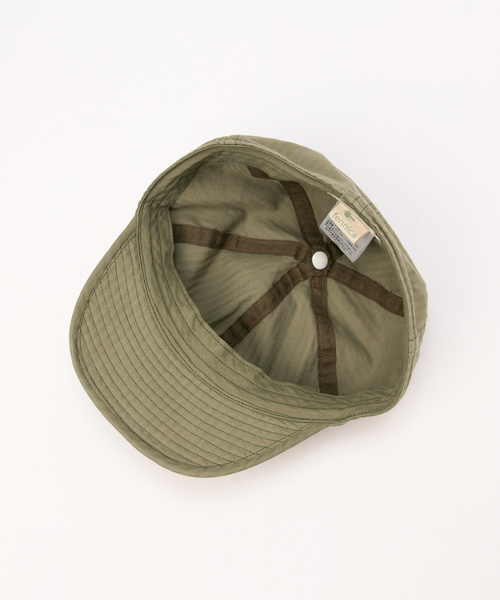 fennica(フェニカ)の「cableami × fennica / <Men's>別注 ミリタリーキャップ(キャップ・メンズ・オリーブ/ブルー/その他1・L(59cm))」の7枚目の写真