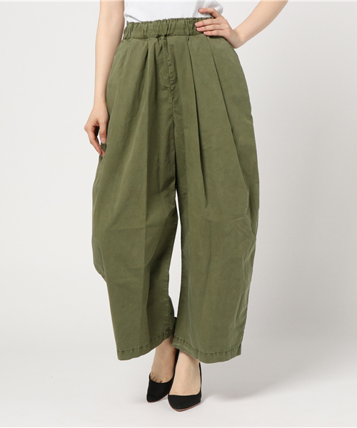 bulle de savon（ビュルデサボン）の「40/-ﾀﾞﾝﾌﾟ硫化染め ぼんたんPT（その他パンツ・レディース・ネイビー/ピンク/カーキ/オレンジ/ブラウン・FREE）」の17枚目の写真