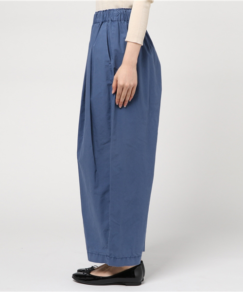 bulle de savon（ビュルデサボン）の「40/-ﾀﾞﾝﾌﾟ硫化染め ぼんたんPT（その他パンツ・レディース・ネイビー/ピンク/カーキ/オレンジ/ブラウン・FREE）」の7枚目の写真