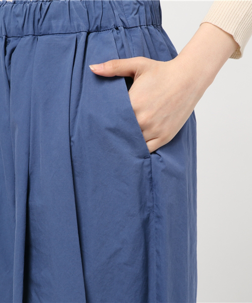 bulle de savon（ビュルデサボン）の「40/-ﾀﾞﾝﾌﾟ硫化染め ぼんたんPT（その他パンツ・レディース・ネイビー/ピンク/カーキ/オレンジ/ブラウン・FREE）」の11枚目の写真