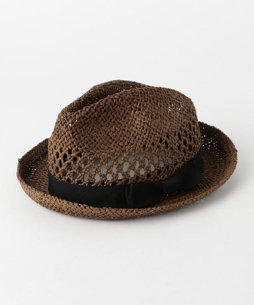 coen（コーエン）の「【coen キッズ】柄編み中折れハット（ハット・キッズ・ダークブラウン/ベージュ・LARGE/MEDIUM）」の8枚目の写真