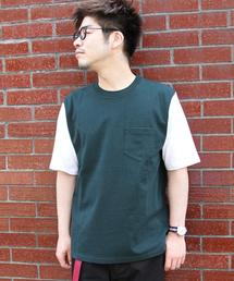 coen | 配色5分丈カットソー(Tシャツ/カットソー)