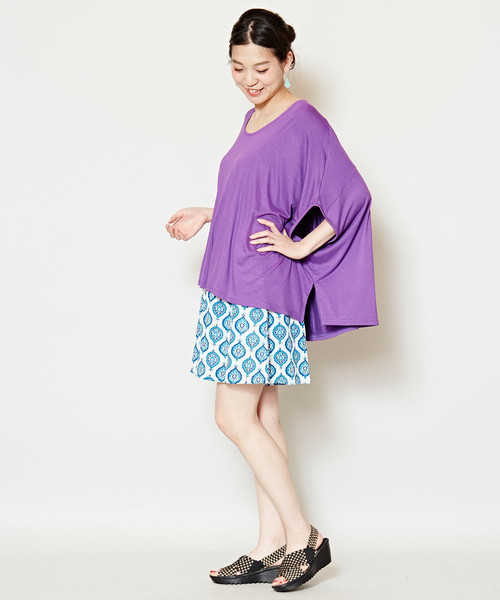 チャイハネ(チャイハネ)の「【チャイハネ】yul エスニックショートパンツ(その他パンツ・レディース・カラフル/ライトグリーン/ブルー/オレンジ/ブラックミックス/ホワイト×ブルー/ケリー/ブラウン×イエロー/その他2/その他1/その他3・FREE)」の12枚目の写真