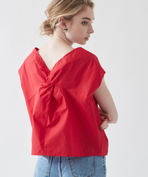 titivate | ﾀｲﾌﾟﾗｲﾀｰﾊﾞｯｸｸﾛｽﾌﾞﾗｳｽ(シャツ/ブラウス)