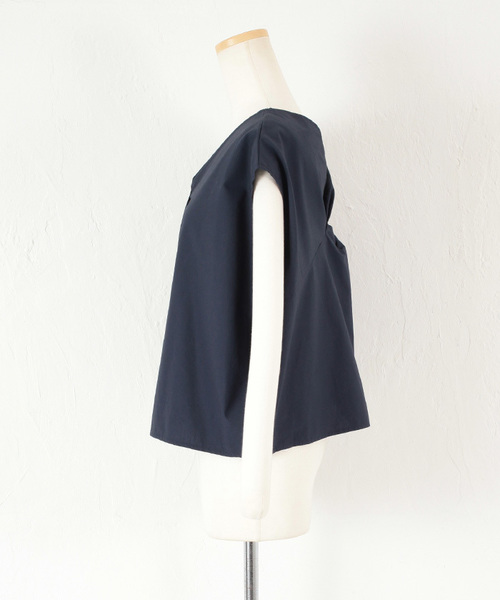 titivate(ティティベイト)の「タイプライターバッククロスブラウス(シャツ/ブラウス・レディース・ホワイト/レッド/カーキ・M)」の17枚目の写真