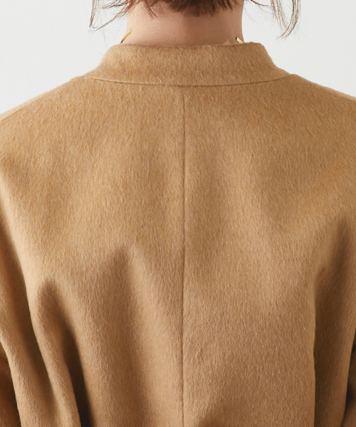 STUDIOUS(ステュディオス)の「ベルテッドノーカラーガウンコート(その他アウター・レディース・グレー/ベージュ/ブラック・0/1)」の15枚目の写真