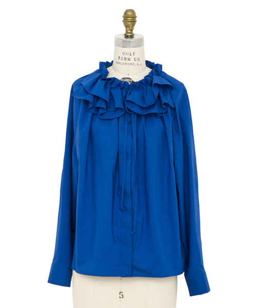 Drawer（ドゥロワー）の「Drawer ギャザーブラウス（シャツ/ブラウス