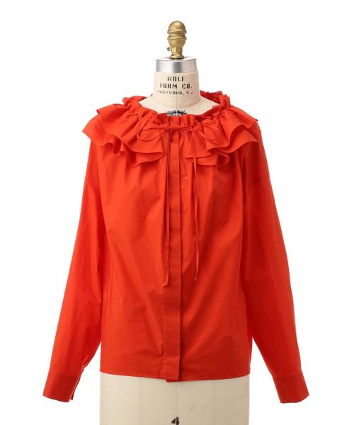 Drawer（ドゥロワー）の「Drawer ギャザーブラウス（シャツ/ブラウス