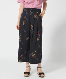 GLOBAL WORK | フラワーワイドストレートパンツ/763285(その他パンツ)