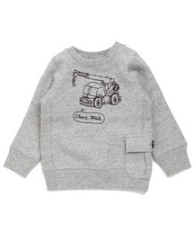 BREEZE | ポケット付きトレーナー_裏起毛(スウェット)