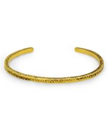 Dr MONROE（ドクターモンロー）の「真鍮 手造り槌目バングル Sync Note/シンクノート（バングル/リストバンド）」