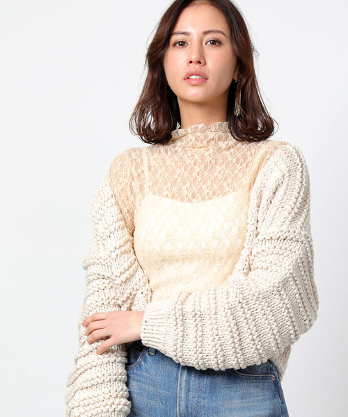 Freak S Store フリークスストア の ロングスリーブレースインナー Tシャツ カットソー Wear