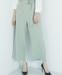 earth music&ecology | ・ベルト付きワイドパンツ(その他パンツ)