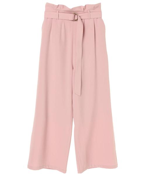 earth music&ecology（アースミュージックアンドエコロジー）の「・ベルト付きワイドパンツ（その他パンツ・レディース・ブラック/ミント/ラベンダー・FREE）」の10枚目の写真