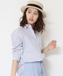 N.（N. Natural Beauty Basic） | ◆麻ビッグシャツ(シャツ/ブラウス)