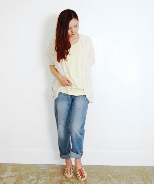 coen(コーエン)の「ボーイフレンドデニムパンツ13SS(デニムパンツ・レディース・Navy/White・SMALL/MEDIUM/LARGE)」の15枚目の写真