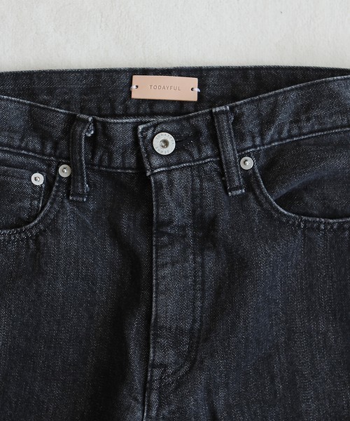 TODAYFUL（トゥデイフル）の「MIRIAM'sデニム（デニムパンツ・レディース・ブラック・24inch/25inch/26inch/23inch）」の8枚目の写真