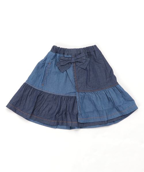 RAGMART(ラグマート)の「ティアードスカート(スカート・キッズ・ネイビー/レッド/グレー・110cm/100cm/120cm/130cm)」の5枚目の写真