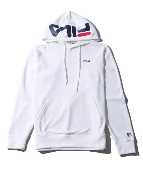 FILA（フィラ）の「∴WEGO/FILA別注フードロゴビッグシルエットパーカー（パーカー・レディース・イエロー/ホワイト/ネイビー/レッド/グリーン・FREE）」の6枚目の写真