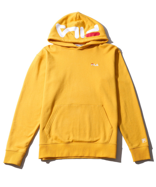 FILA（フィラ）の「∴WEGO/FILA別注フードロゴビッグシルエットパーカー（パーカー・レディース・イエロー/ホワイト/ネイビー/レッド/グリーン・FREE）」の7枚目の写真