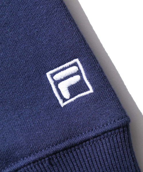 FILA（フィラ）の「∴WEGO/FILA別注フードロゴビッグシルエットパーカー（パーカー・レディース・イエロー/ホワイト/ネイビー/レッド/グリーン・FREE）」の10枚目の写真