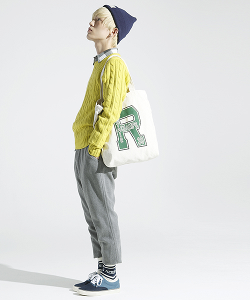 WEGO(ウィゴー)の「WEGO/カラーリブワッチキャップ(ニットキャップ/ビーニー・メンズ・ブラック/グレー/カーキ/ネイビー/ロイヤルブルー/レッド/ライトグレー/マスタード/ワイン/イエロー・FREE)」の18枚目の写真