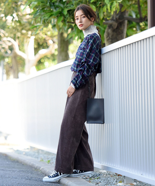 LIPSTAR（リップスター）の「コーデュロイワイドパンツ（その他パンツ・レディース・ブルー/カーキ/ブラウン・M/S）」の18枚目の写真