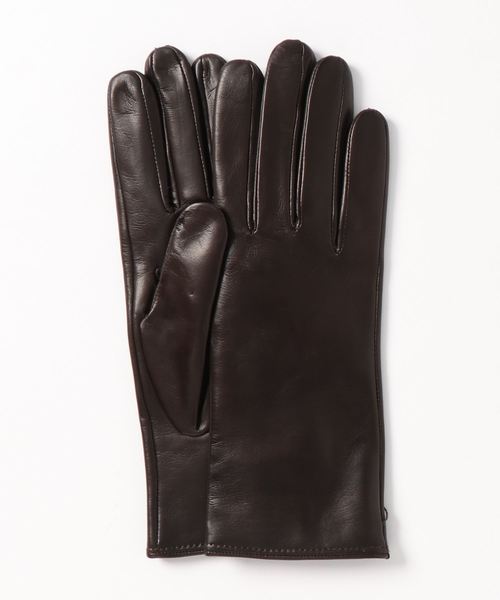 IENA(イエナ)の「GALA GLOVES プレーンレザーグローブ(手袋・レディース・チャコールグレー/ブラック/ブラウン/グレー/レッド/ボルドー/キャメル・FREE)」の4枚目の写真