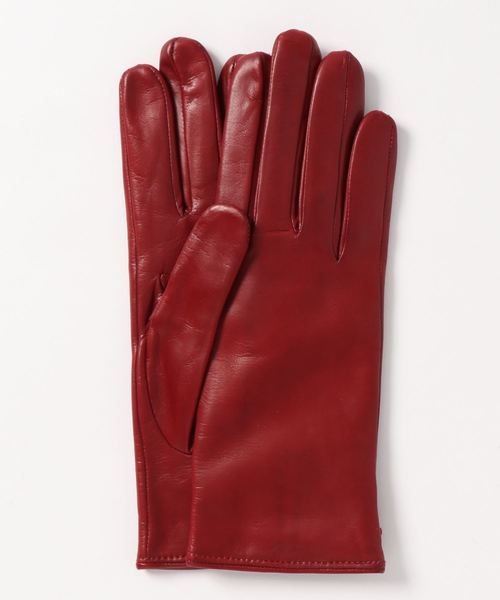 IENA(イエナ)の「GALA GLOVES プレーンレザーグローブ(手袋・レディース・チャコールグレー/ブラック/ブラウン/グレー/レッド/ボルドー/キャメル・FREE)」の6枚目の写真