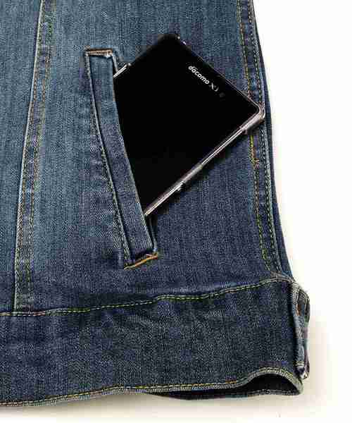 JOKER（ジョーカー）の「ストレッチデニムジャケット　メンズ　Gジャン（デニムジャケット・メンズ・インディゴブルー/ブルー系その他・XXL/XL/L/M）」の15枚目の写真