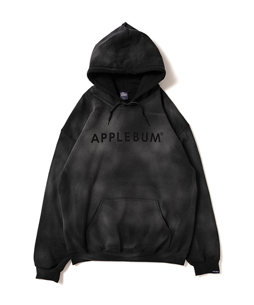 APPLEBUM(アップルバム)の「Bleach Sweat Parka(パーカー・メンズ・ブラック/マルーン/グリーン・S/M/L/XL)」の2枚目の写真