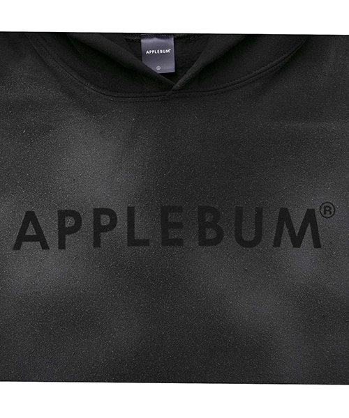 APPLEBUM(アップルバム)の「Bleach Sweat Parka(パーカー・メンズ・ブラック/マルーン/グリーン・S/M/L/XL)」の11枚目の写真