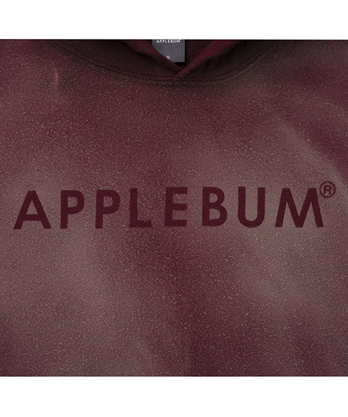 APPLEBUM(アップルバム)の「Bleach Sweat Parka(パーカー・メンズ・ブラック/マルーン/グリーン・S/M/L/XL)」の16枚目の写真