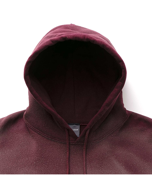 APPLEBUM(アップルバム)の「Bleach Sweat Parka(パーカー・メンズ・ブラック/マルーン/グリーン・S/M/L/XL)」の8枚目の写真