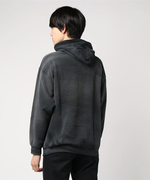 APPLEBUM(アップルバム)の「Bleach Sweat Parka(パーカー・メンズ・ブラック/マルーン/グリーン・S/M/L/XL)」の19枚目の写真