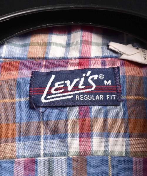 70s80s　リーバイス　ウエスタン　半袖シャツ　チェック　ヴィンテージ Levi's（リーバイス）の「【ヴィンテージ古着】70's Levi's