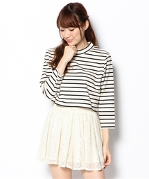 Another Edition | AE BOR HI/NECK SHORT(Tシャツ/カットソー)