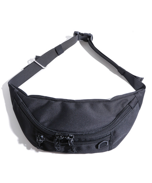 WEGO(ウィゴー)の「WEGO/ベーシックウエストバッグ(ボディバッグ/ウエストポーチ・メンズ・ブラック/グレー/パープル・FREE)」の6枚目の写真