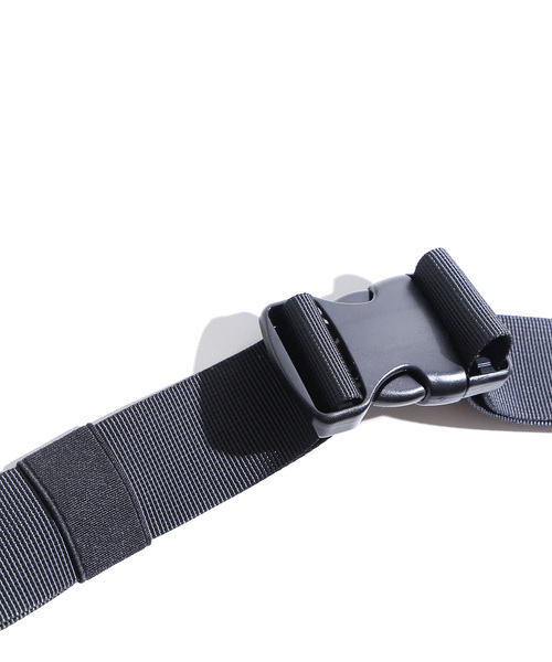 WEGO(ウィゴー)の「WEGO/ベーシックウエストバッグ(ボディバッグ/ウエストポーチ・メンズ・ブラック/グレー/パープル・FREE)」の10枚目の写真