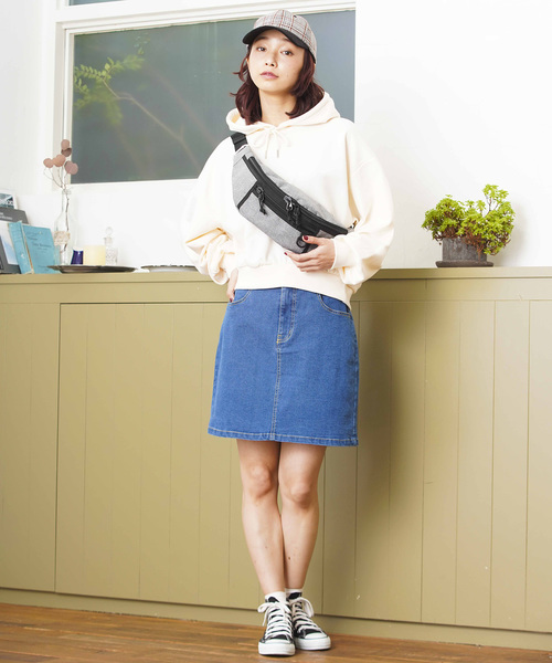 WEGO(ウィゴー)の「WEGO/ベーシックウエストバッグ(ボディバッグ/ウエストポーチ・メンズ・ブラック/グレー/パープル・FREE)」の16枚目の写真