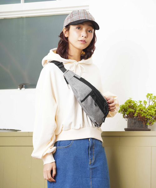 WEGO(ウィゴー)の「WEGO/ベーシックウエストバッグ(ボディバッグ/ウエストポーチ・メンズ・ブラック/グレー/パープル・FREE)」の13枚目の写真